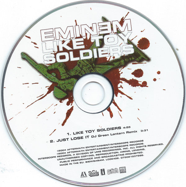 Eminem : Like Toy Soldiers (CD, Single)
