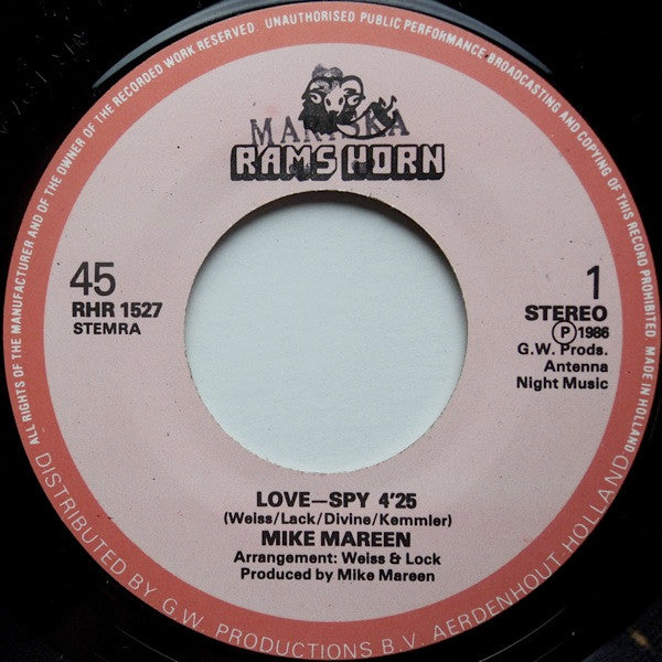 Mike Mareen : Love-Spy (7", Single)