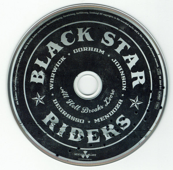 Black Star Riders : All Hell Breaks Loose (CD, Album + DVD-V, PAL + Ltd, Dig)