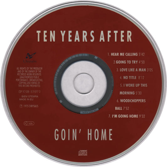 Ten Years After : Goin' Home! (CD, Comp)