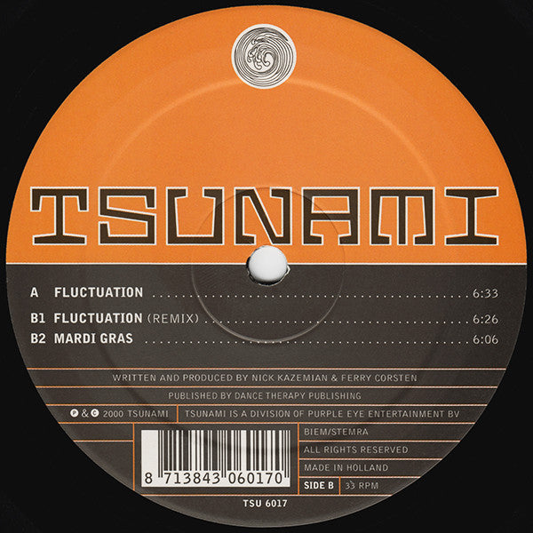 Nick K : Fluctuation (12")