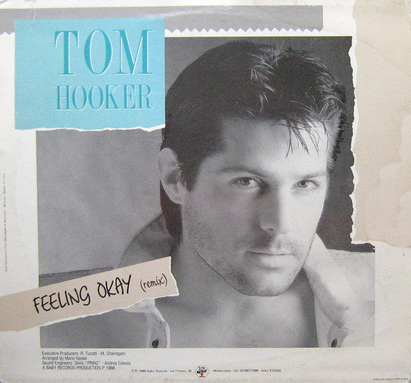 Tom Hooker : Feeling Okay (12", Maxi)