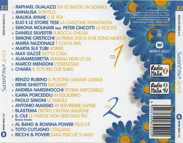 Various : Sanremo 2013 (2xCD, Comp)