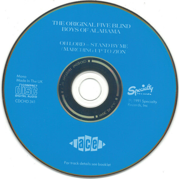 Five Blind Boys Of Alabama : Oh Lord - Stand By Me / Marching Up To Zion (CD, Comp)