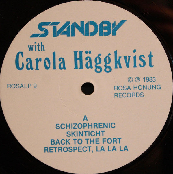 Standby With Carola Häggkvist : Standby With Carola Häggkvist (LP, Album)