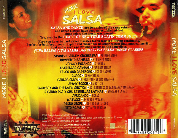 Various : More I Love Salsa (CD, Comp)