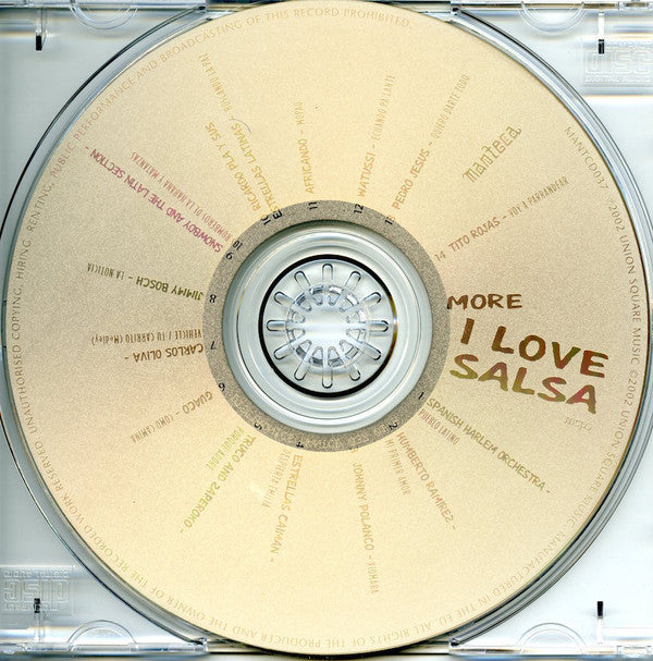 Various : More I Love Salsa (CD, Comp)