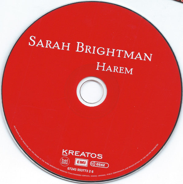 Sarah Brightman : Harem (CD, Single)