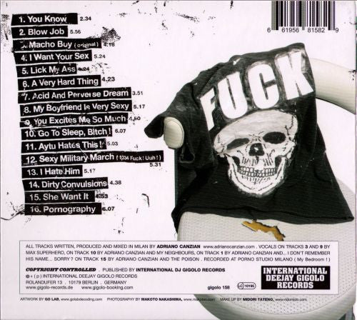 Adriano Canzian : Pornography (CD, Album)