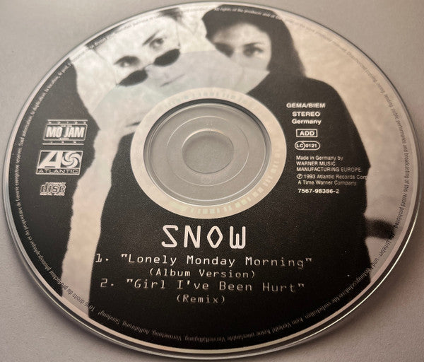 Snow (2) : Lonely Monday Morning (CD, Single, Car)