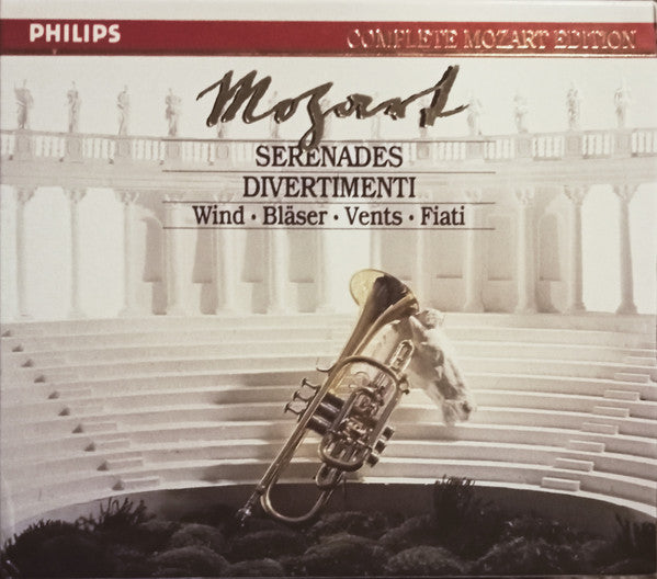Wolfgang Amadeus Mozart : Serenades And Divertimenti For Wind (Box, Sli + 6xCD, Comp, RM)