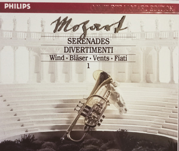 Wolfgang Amadeus Mozart : Serenades And Divertimenti For Wind (Box, Sli + 6xCD, Comp, RM)