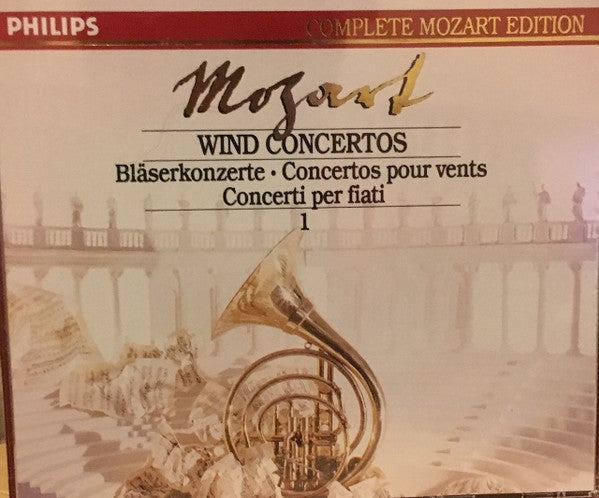 Wolfgang Amadeus Mozart : Wind Concertos (5xCD, Comp)