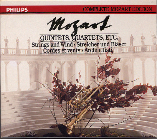 Wolfgang Amadeus Mozart : Quintets, Quartets, Etc. (3xCD, Comp + Box, Sli)