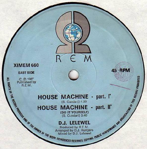 DJ Lelewel : House Machine (12")