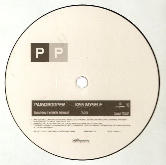 Paratrooper : Kiss Myself (Martin Eyerer Remix) (12", S/Sided)