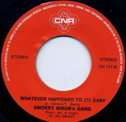 Smokey Bibob's Gang : Poetry In Motion (7", Single)
