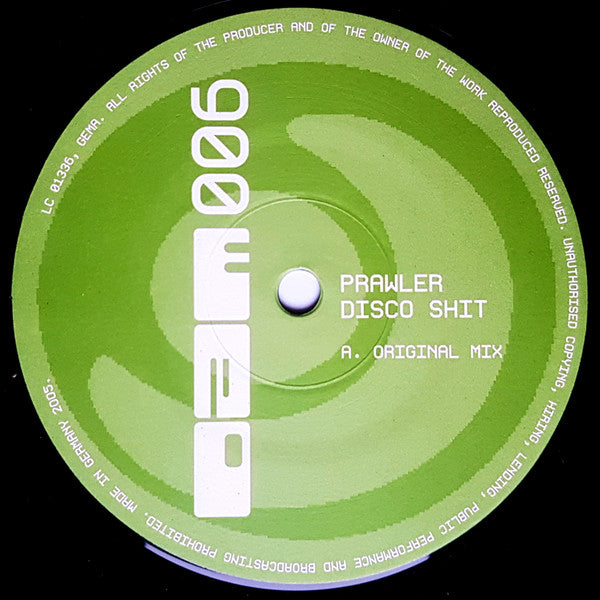 Prawler : Disco Shit (12")