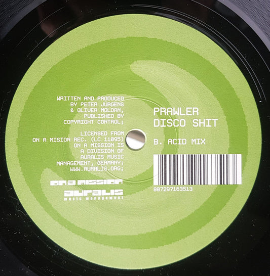 Prawler : Disco Shit (12")