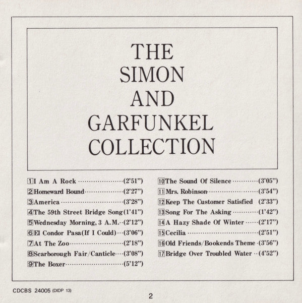 Simon & Garfunkel : The Simon And Garfunkel Collection (CD, Comp, RE)