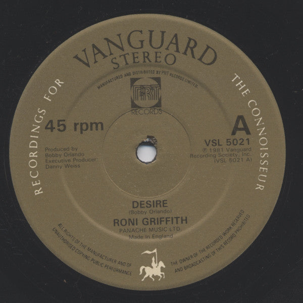 Roni Griffith : Desire (12")