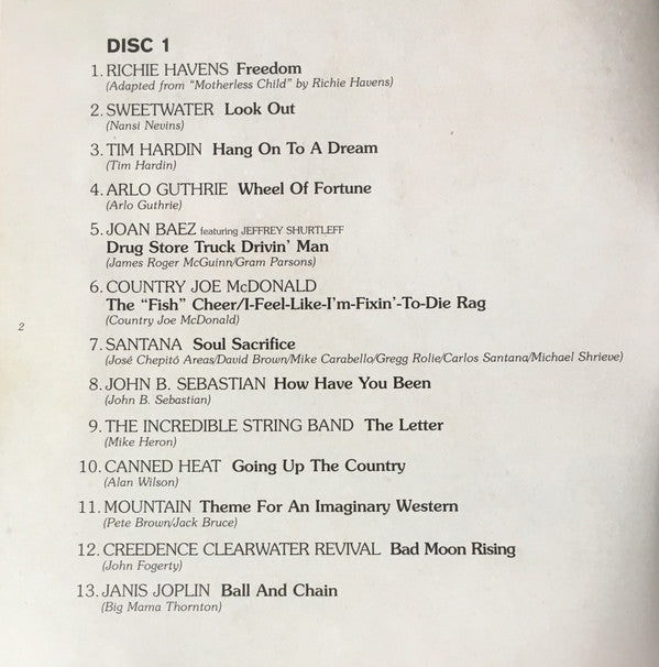 Various : Woodstock 40 (2xCD, Comp, 40t)