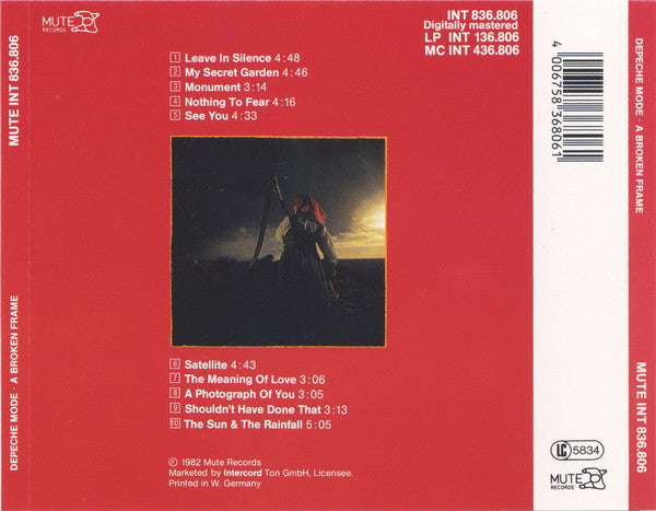 Depeche Mode : A Broken Frame (CD, Album, RE, Cle)