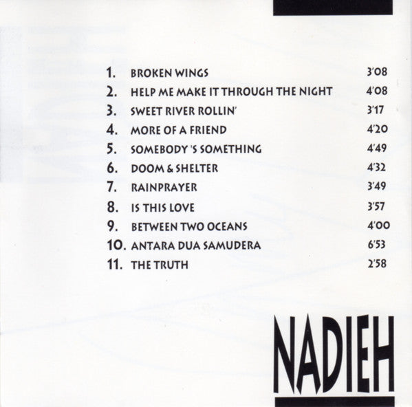 Nadieh : On My Own (CD, Album)