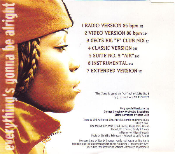 Sweetbox : Everything's Gonna Be Alright (CD, Maxi)