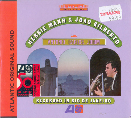 Herbie Mann & João Gilberto With Antonio Carlos Jobim : Herbie Mann & Joao Gilberto With Antonio Carlos Jobim (CD, Comp, RE, RM, Dig)