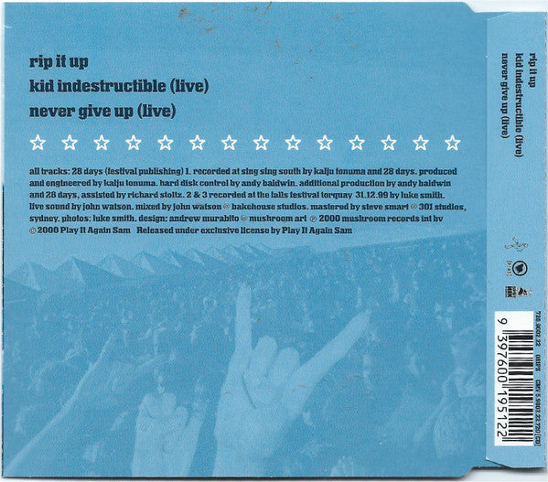 28 Days : Rip It Up (CD, Single)