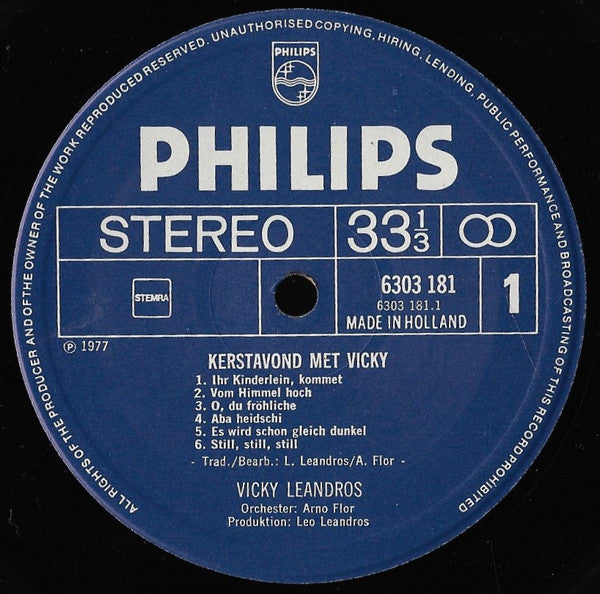 Vicky Leandros : Kerstavond Met Vicky (LP, Album)