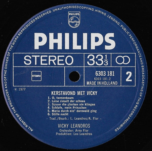 Vicky Leandros : Kerstavond Met Vicky (LP, Album)