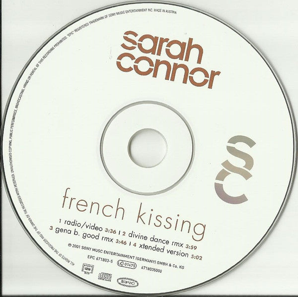 Sarah Connor : French Kissing (CD, Maxi)
