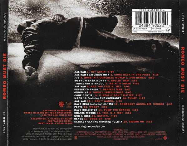 Various : Romeo Must Die (The Album) (CD, Album, Comp)