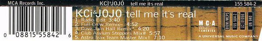 K-Ci & JoJo : Tell Me It's Real (CD, Maxi)