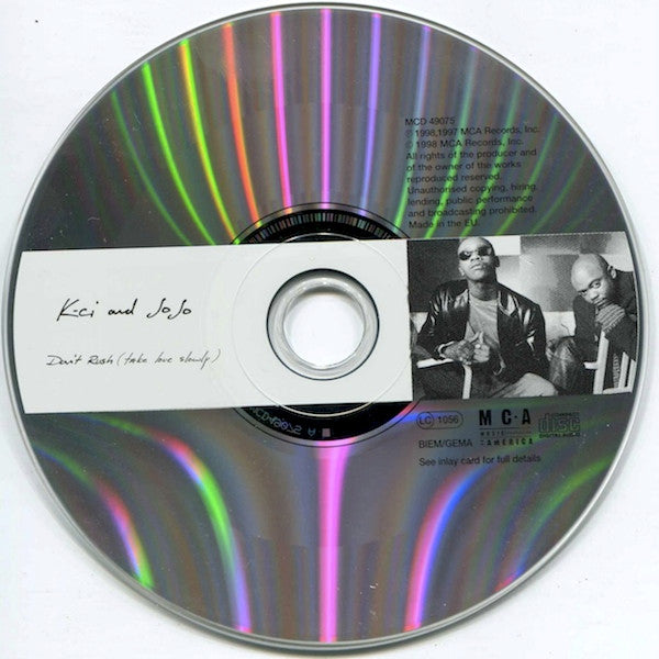 K-Ci & JoJo : Don't Rush (Take Love Slowly) (CD, Maxi)
