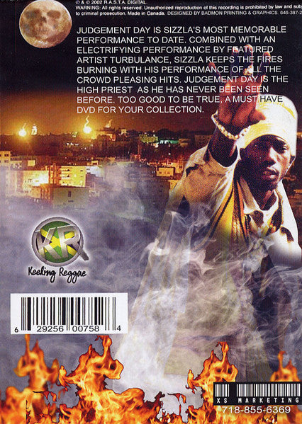 Sizzla : Judgement Day (DVD-V)
