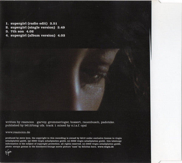 Reamonn : Supergirl (CD, Single)
