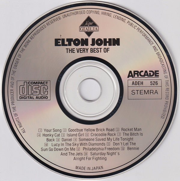 Elton John : The Very Best Of Elton John (CD, Comp)