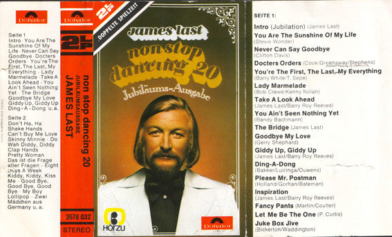 James Last : Non Stop Dancing 20 - Jubiläums-Ausgabe (Cass, Comp, Mixed)