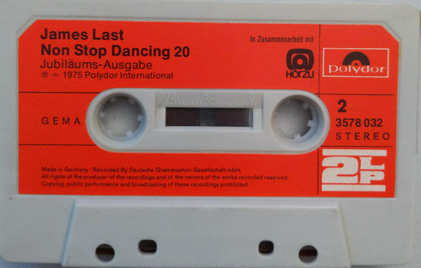 James Last : Non Stop Dancing 20 - Jubiläums-Ausgabe (Cass, Comp, Mixed)