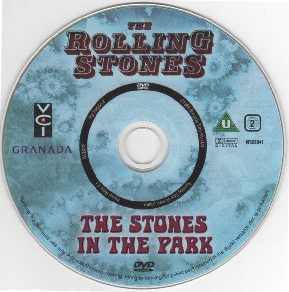 The Rolling Stones : The Stones In The Park (DVD-V, Copy Prot., RE, RM, PAL)