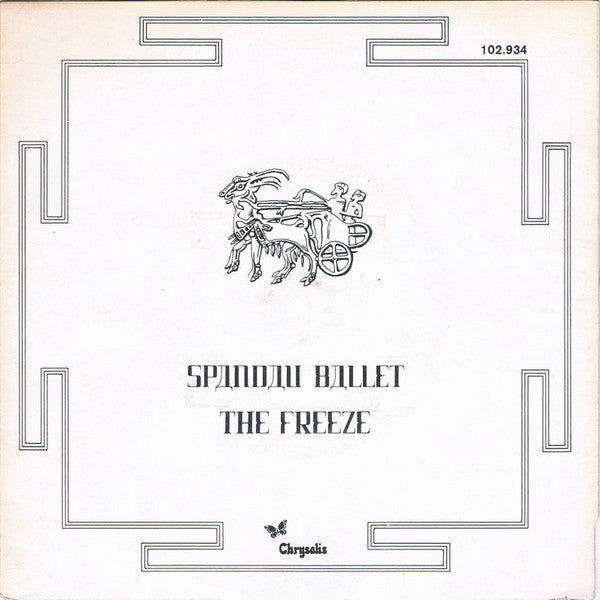 Spandau Ballet : The Freeze (7", Single)