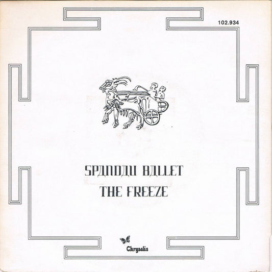 Spandau Ballet : The Freeze (7", Single)