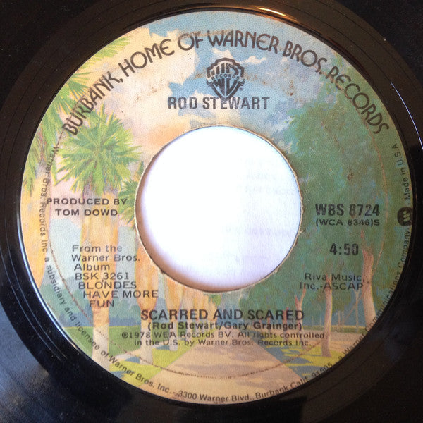 Rod Stewart : Da Ya Think I'm Sexy? (7", Single, Styrene, Pit)