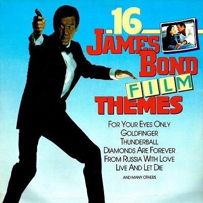 The Studio London Orchestra : 16 James Bond Film Themes (LP, Album)