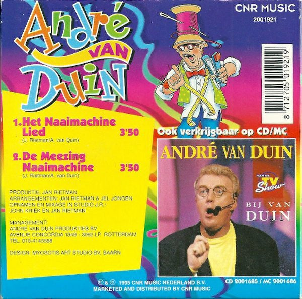 André van Duin : Het Naaimachine Lied (CD, Single)