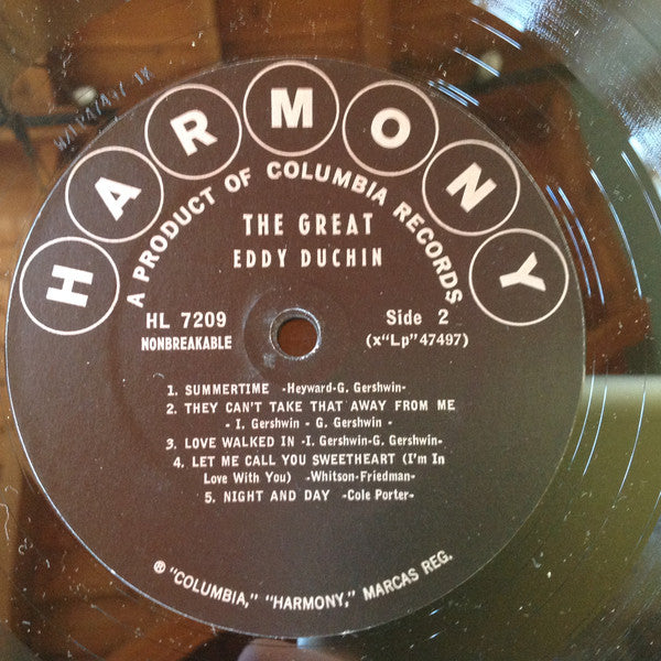 Eddy Duchin : The Great Eddy Duchin (LP)