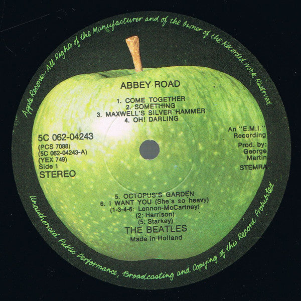 The Beatles : Abbey Road (LP, Album, RE)